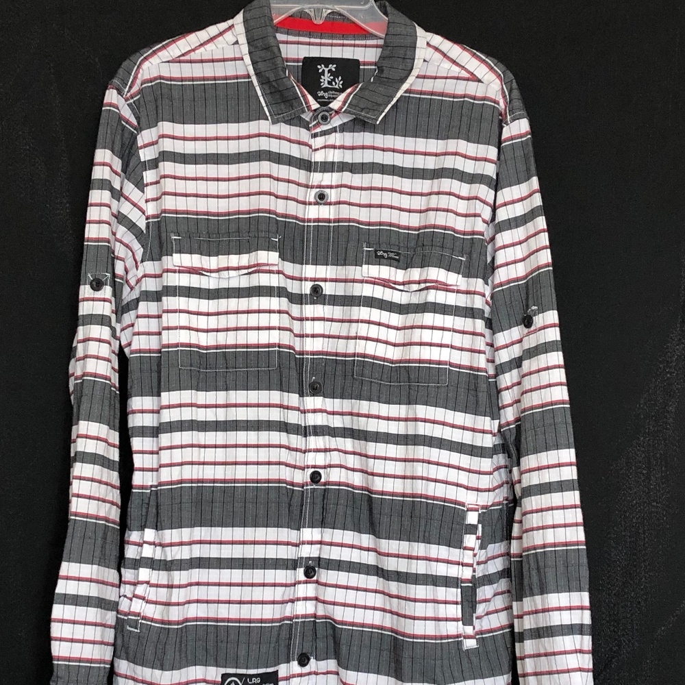 LRG Clothing Equipment L/S Shirt.  Size Large
